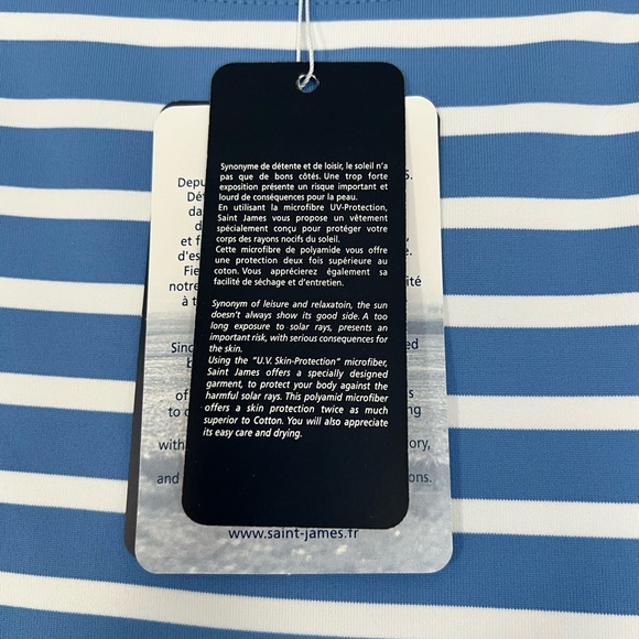 Saint James Striped Shirt ( new) - Picture 12 of 15